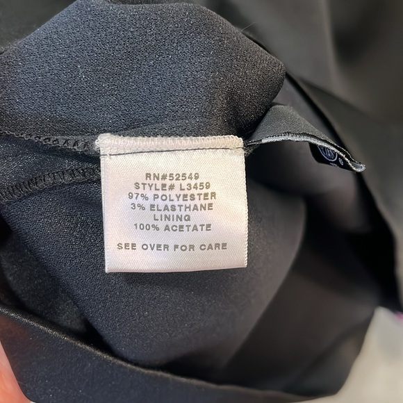 Laundry Black Strapless Bow Dress - Picture 5 of 5